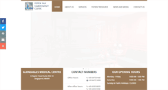 Desktop Screenshot of cardiology.com.sg