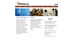 Desktop Screenshot of cardiology.org