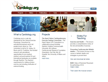 Tablet Screenshot of cardiology.org